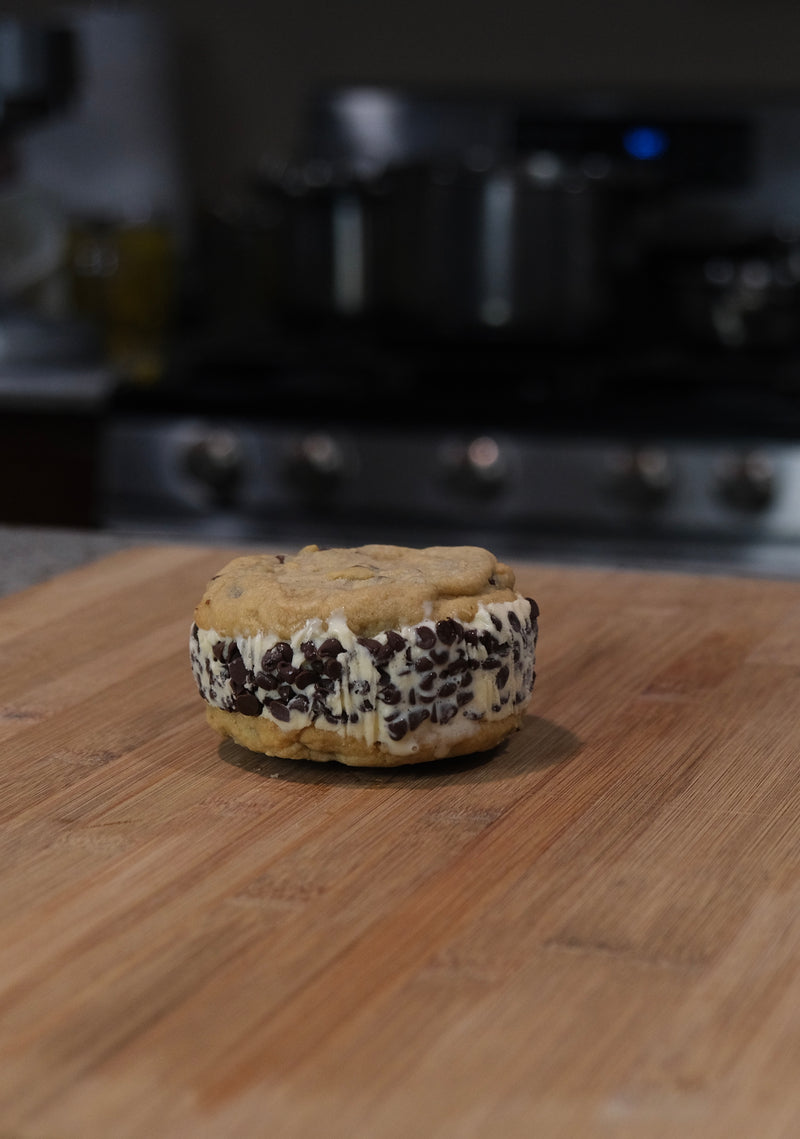 Chocolate Chip Ice Cream Sandwiches