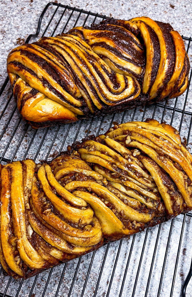 Cinnamon Pecan Babka