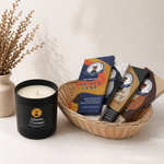Vanilla Caramel Candle & Chocolate Gift Set