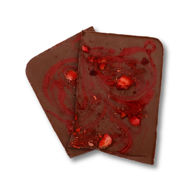 Milk Chocolate Strawberry Bark